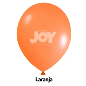 balão joy 5`` laranja neon (50 uni)