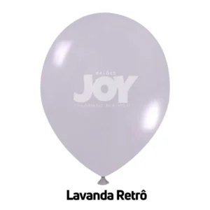 balão joy 5`` lavanda candy retrô (50 uni)