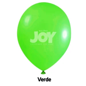 balão joy 5`` verde neon (50 uni)